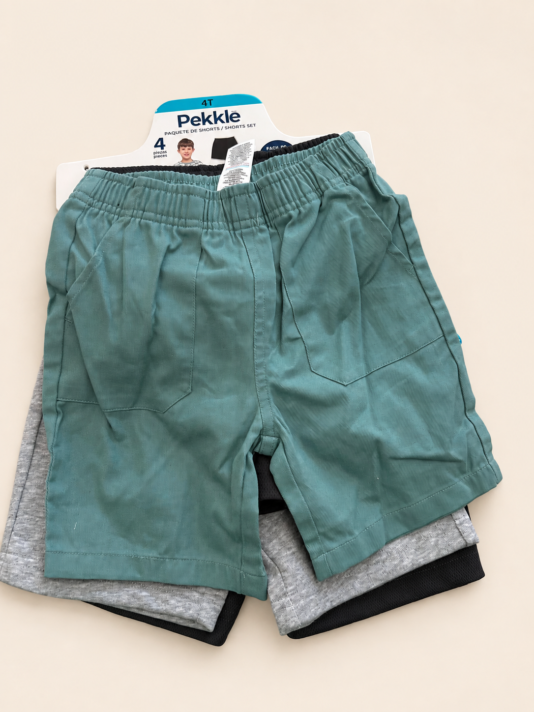 Paquete de shorts Pekkle