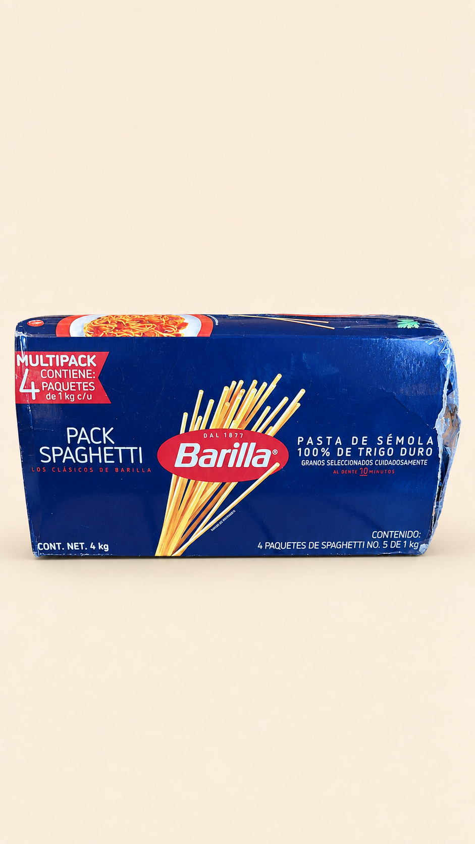 Pack de spaghetti Barilla