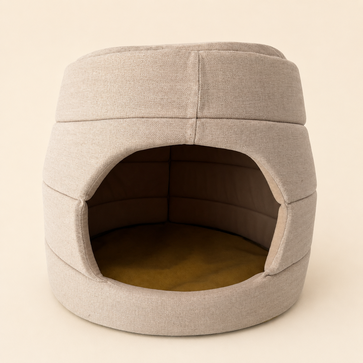 Cama tipo cueva para mascota