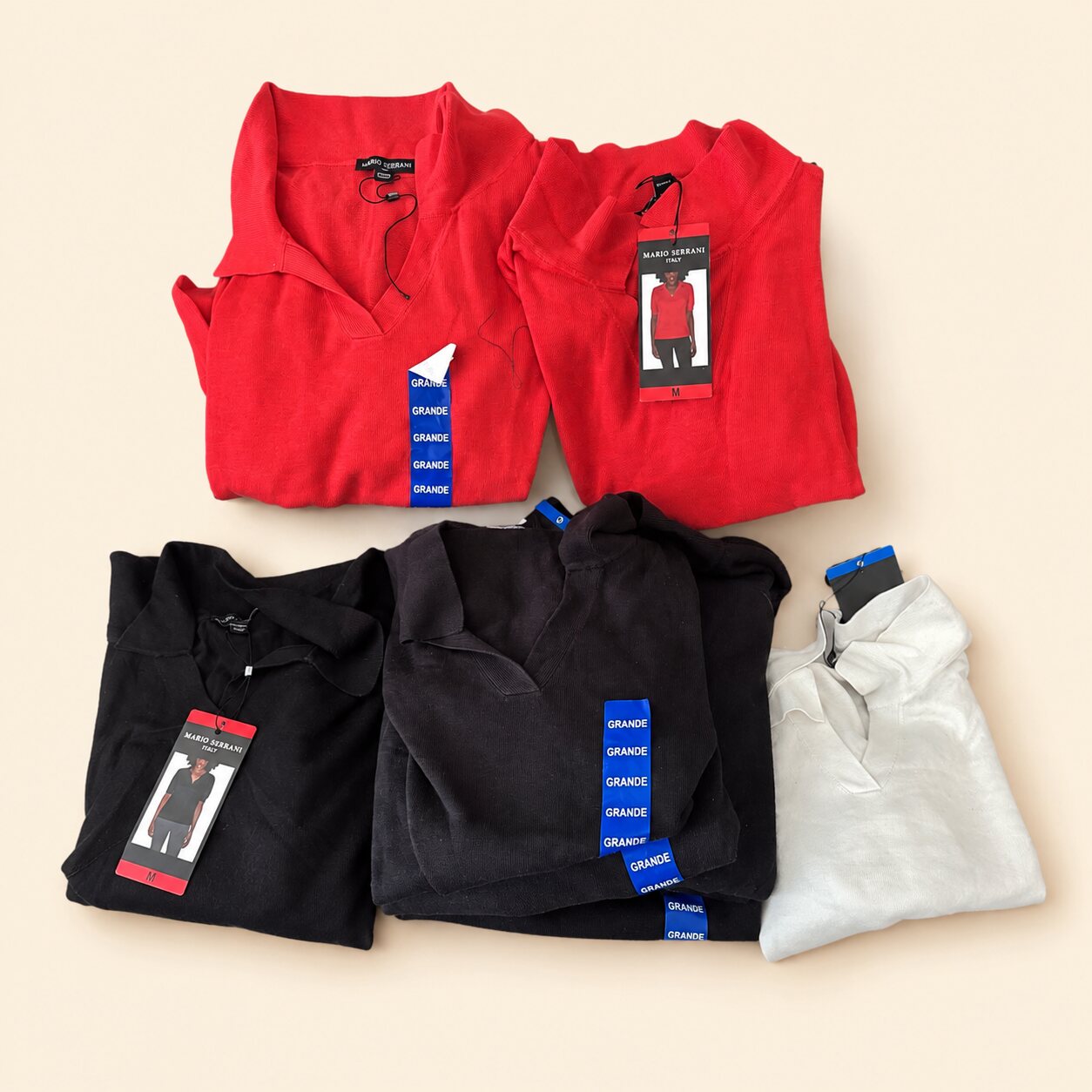 Blusas tipo polo Mario Serrani