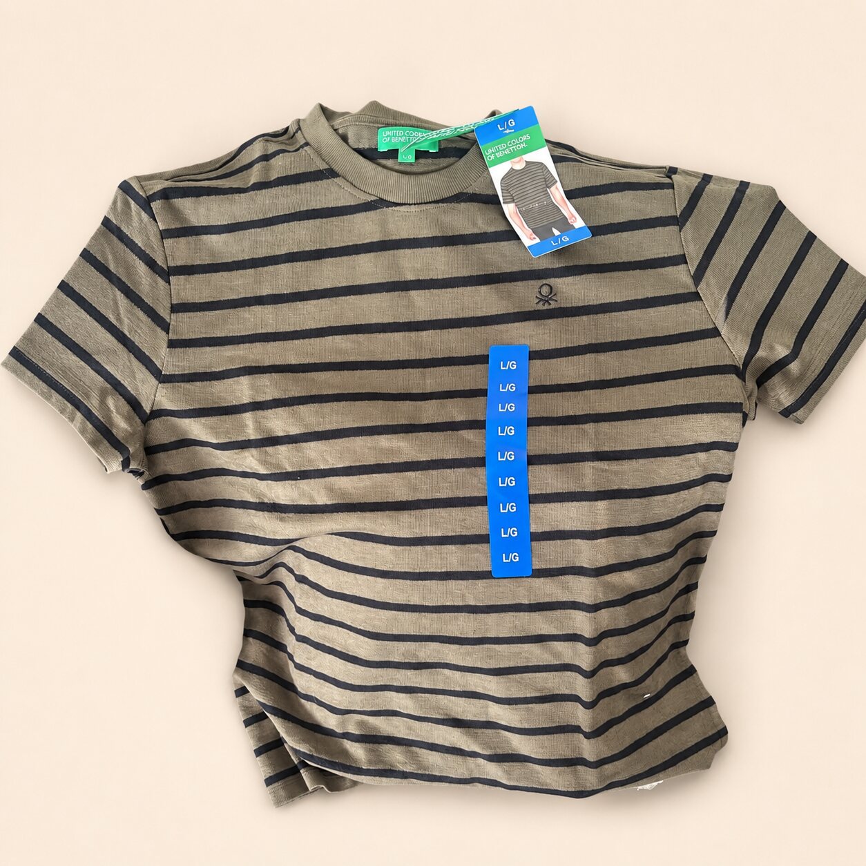 Playera de rayas para caballero