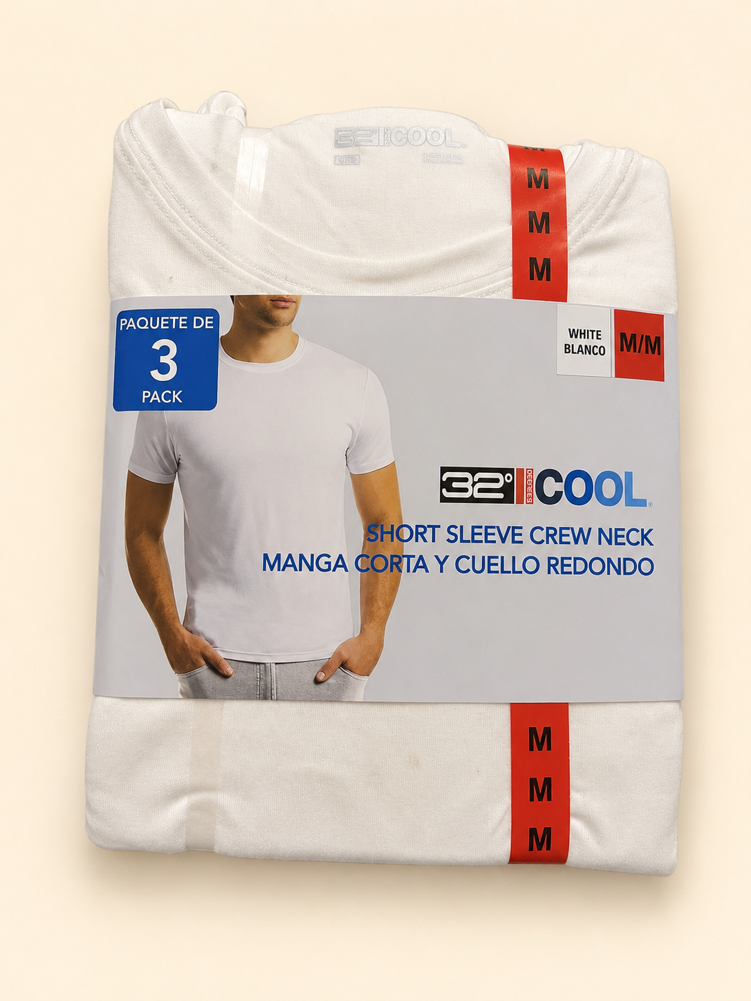 Pack de playeras 32 Degrees Cool