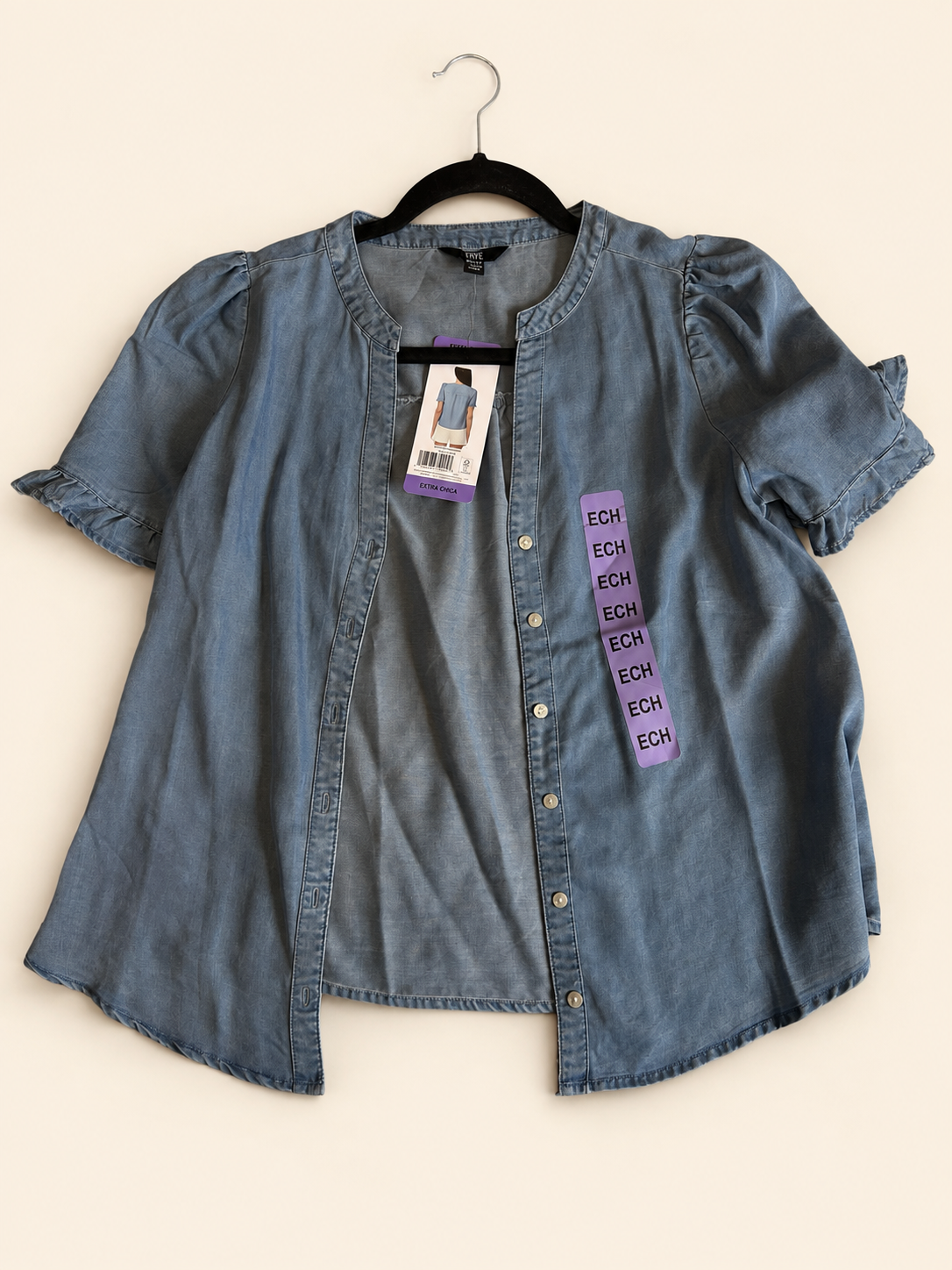 Blusa de mezclilla Frye