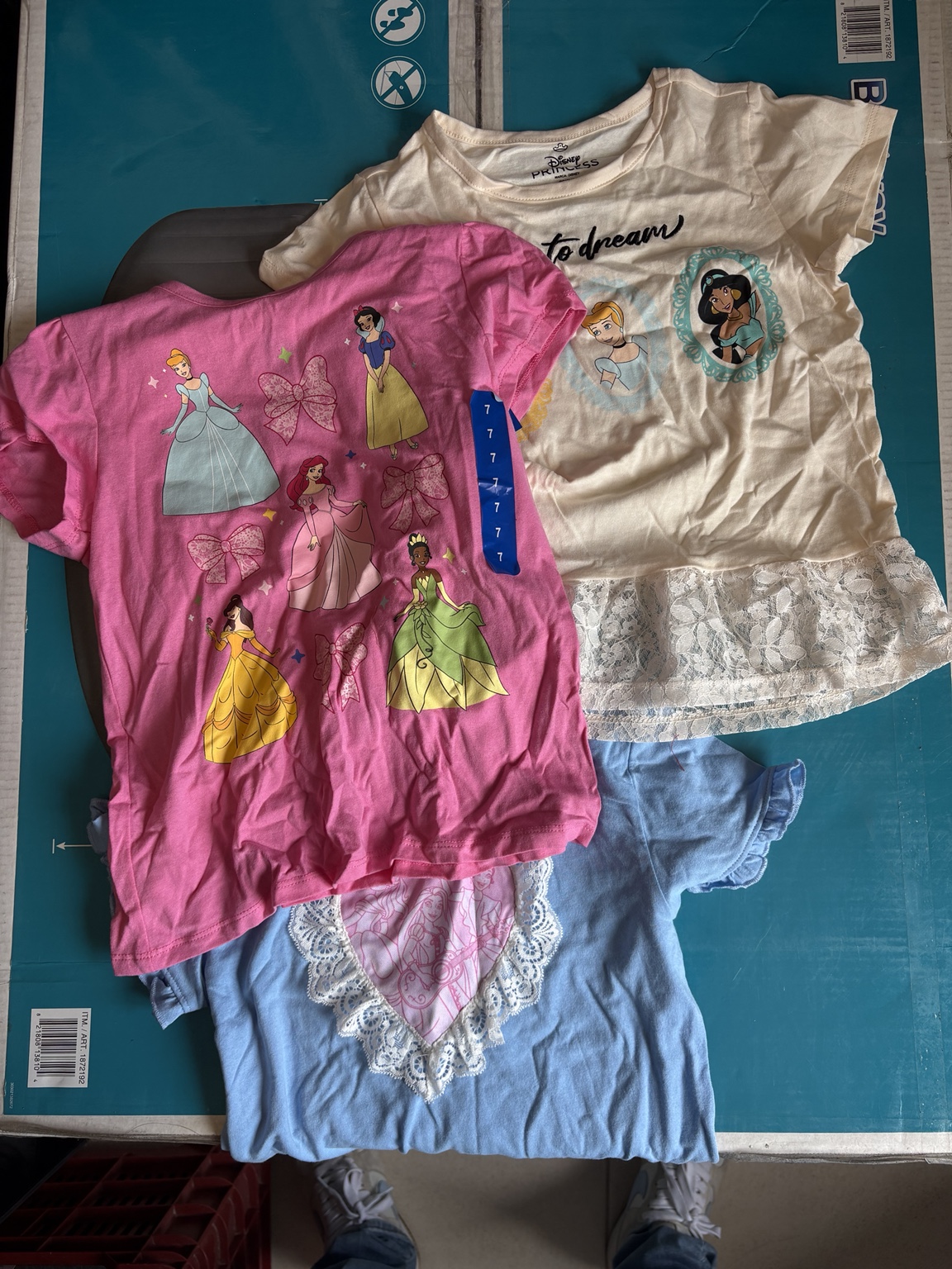 Playeras infantiles Disney Princess