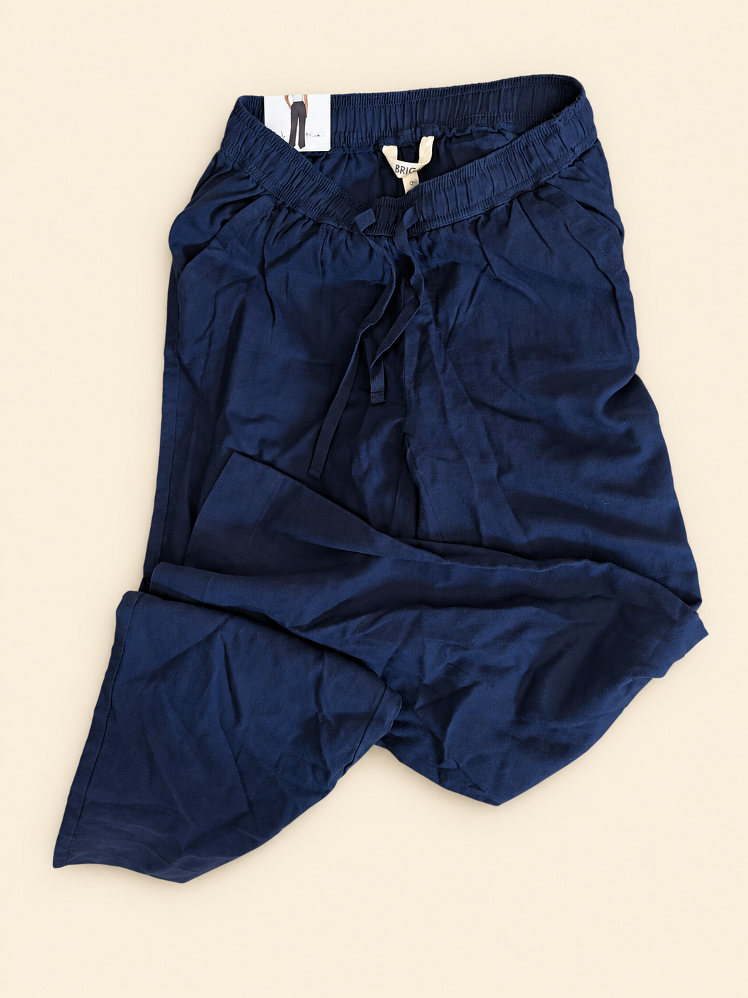 Pantalón ligero azul marino